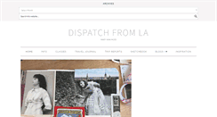 Desktop Screenshot of dispatchfromla.com