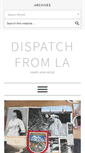 Mobile Screenshot of dispatchfromla.com